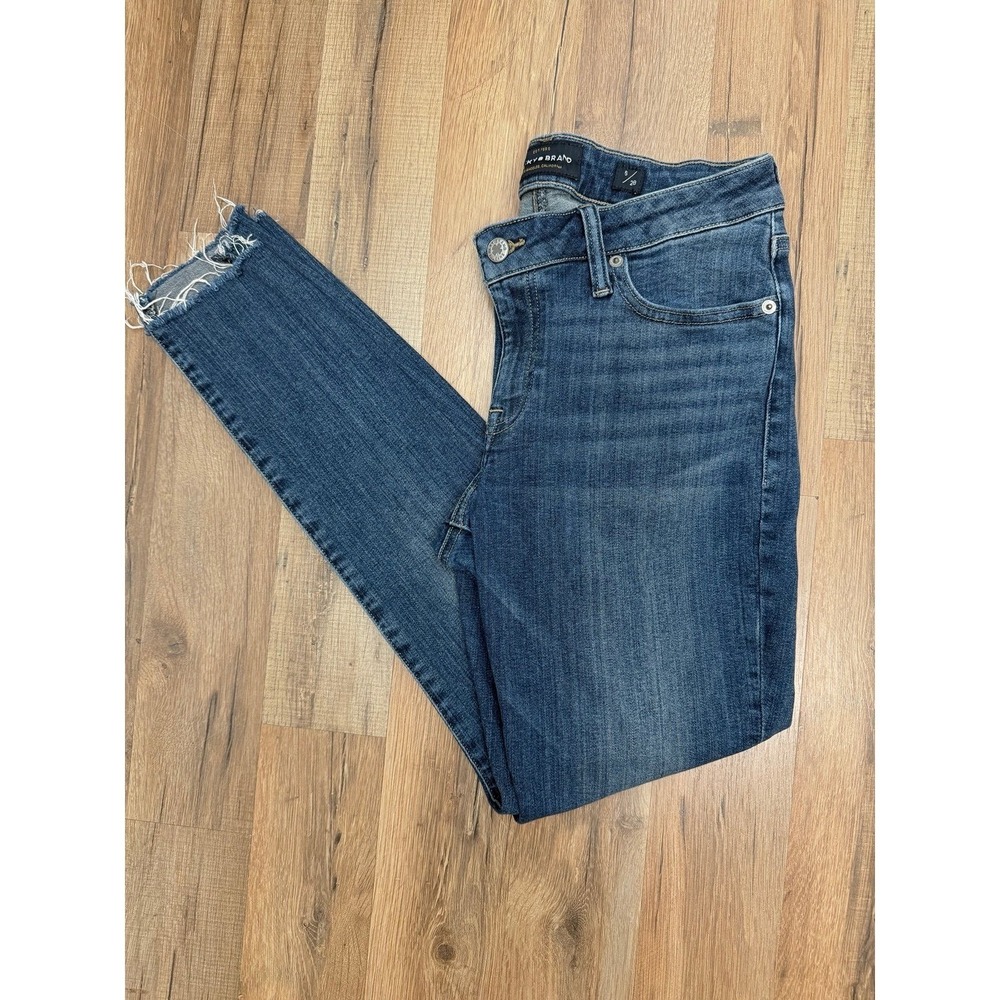 Lucky Brand Lolita Skinny Jeans Women 6/28‎ Stretch Raw Hem Denim